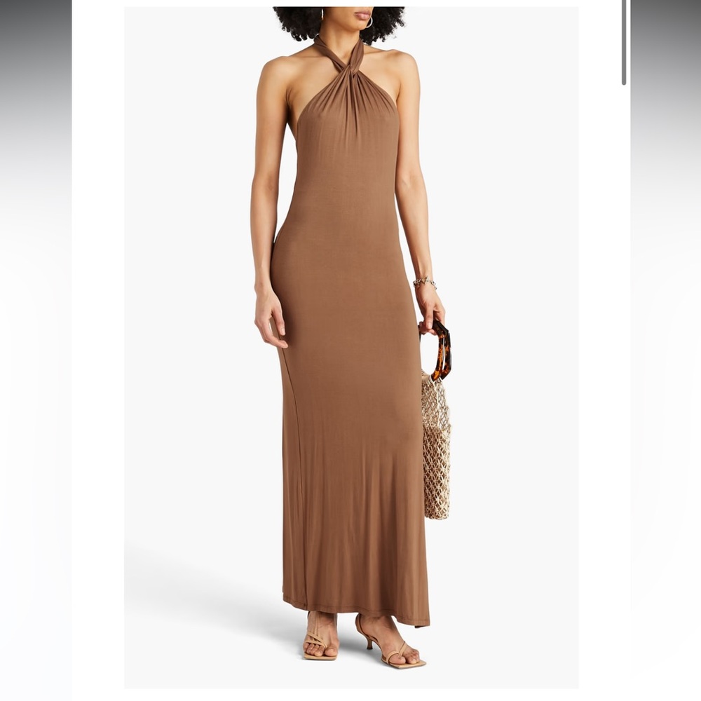 Alicia & Olivia Amaya Halter Dress